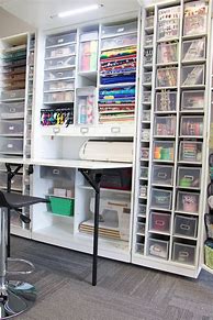 Image result for Organize Craft Shelves