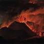 Image result for Vesuvius Erupting Painting