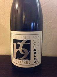 Image result for Terry Hoage Syrah The Hedge