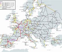 Image result for InterRail Europe Map