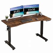 Image result for Curved Variable Height Desk