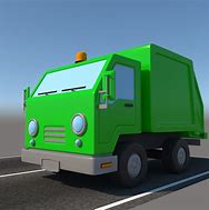 Image result for Garbage Truck Cartoon