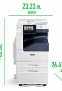 Image result for Copy Machine Size