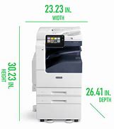 Image result for Photocopier Dimensions