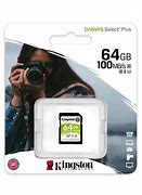 Image result for Kingston 64GB Canvas Select Plus SD Card