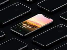 Image result for iPhone X App Template