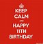 Image result for 11th Birthday Wallpaper