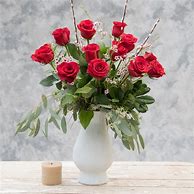 Image result for Dozen Long Stem Roses