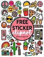 Image result for Sticker Template SVG