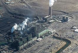 Image result for Power Plant Chimney On Fire