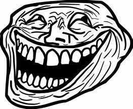 Image result for Troll Face without Background
