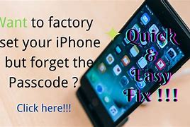 Image result for How to Factory Reset iPhone 7 When Disabled