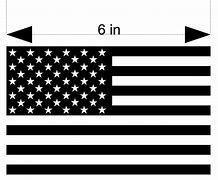 Image result for Black American Flag Decal