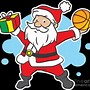 Image result for Christmas Basketball Clip Art