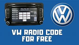 Image result for VW Radio Code Generator Free Download