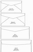 Image result for Regular Envelope Size