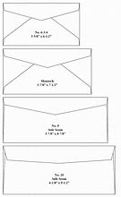 Image result for Standard Letter Envelope Size 10