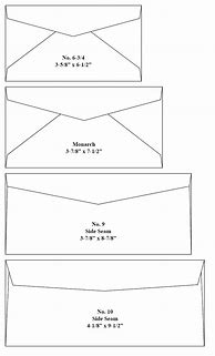 Image result for International Envelope Sizes