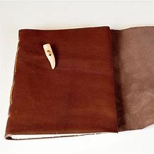 Image result for Brown Leather Sketchbook