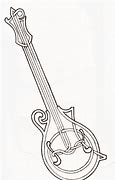 Image result for Mandolin Line Drawing