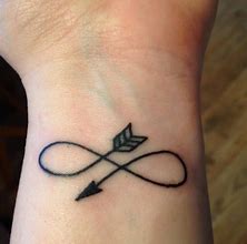 Image result for Infinity Arrow Tattoo