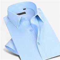 Image result for Men's Short Sleeve Blue Dress Shirts