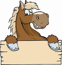 Image result for Funny Cartoon Horses Clip Art
