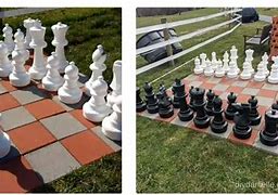 Image result for DIY Giant Chess Pieces