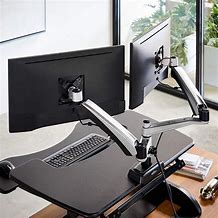 Image result for desks mounts monitors arms