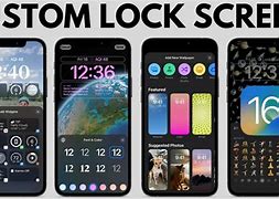Image result for Custom Lock Phone Screen