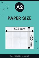 Image result for A2 Drawing Sheet Size