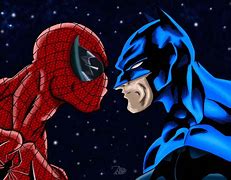 Image result for Spider-Man versus Batman