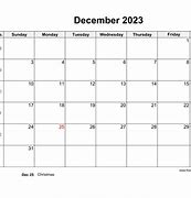 Image result for December Monthly Calendar