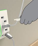 Image result for iPhone Charger in Plug Shockrt