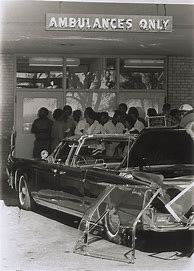 Image result for President Kennedy at Parkland Hospital