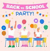 Image result for Back to School Party Clip Art