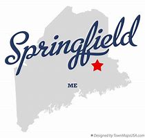 Image result for Springfield Maine Map