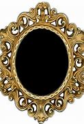 Image result for Transparent Gold Oval Frames