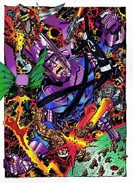 Image result for Fantastic Four vs Galactus