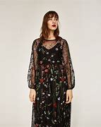 Image result for Embroidered Maxi Dress Zara