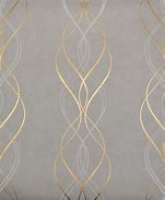 Image result for White and Gold Wallpaper Design
