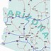 Image result for Large Map Arizona