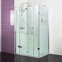 Image result for Accordion Glass Shower Door