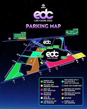 Image result for EDC Vegas Parking Map