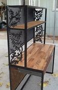 Image result for Industrial TV Stand