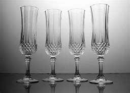 Image result for Cut Glass Champagne Flutes