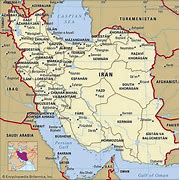 Image result for Iran Israel Map