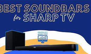 Image result for sharp television sound bar