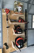 Image result for Backpack Leaf Blower Wall Rack