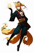 Image result for Anime Boy with Kitsune Mask